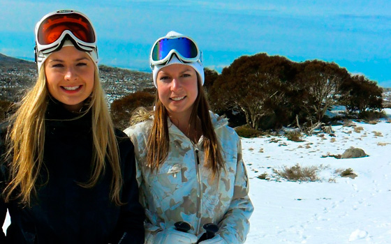 Windarra members at top of link t-bar
